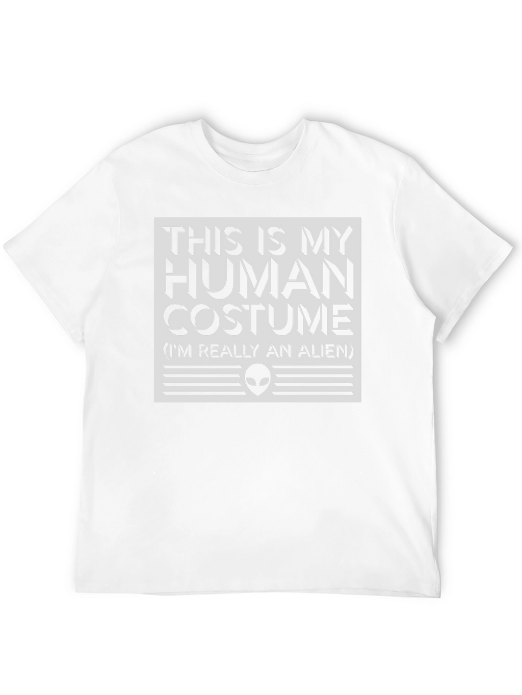 Human Costume Alien T-Shirt