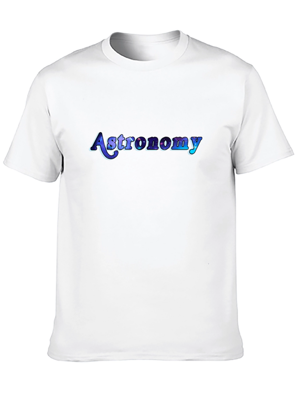 Astronomy Graphic Print Black T-Shirt