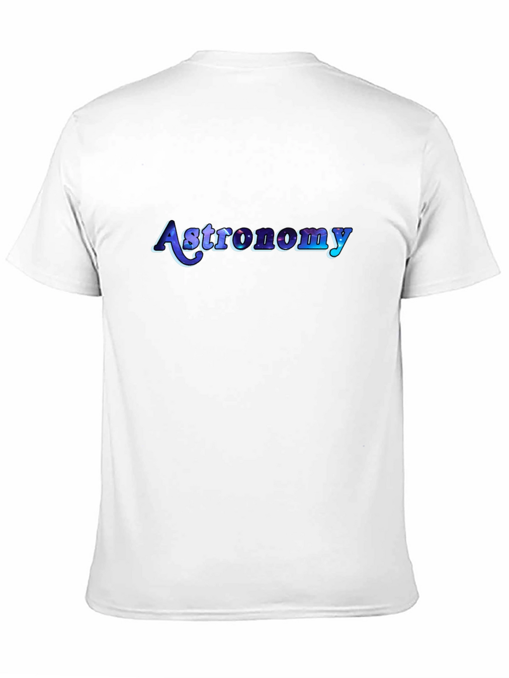 Astronomy Graphic Print Black T-Shirt