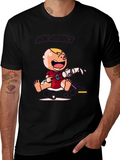 Milk Addict Baby Cartoon T-Shirt
