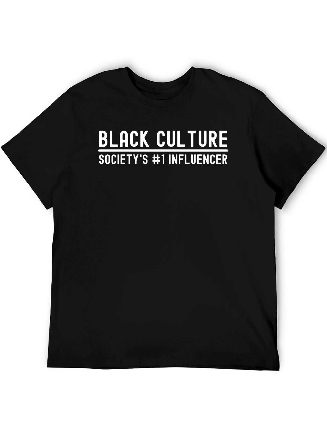 Black Culture Influencer Graphic Tee - Unisex