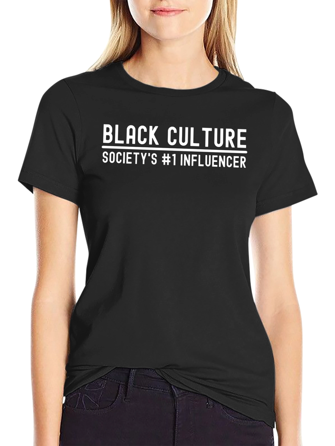 Black Culture Influencer Graphic Tee - Unisex