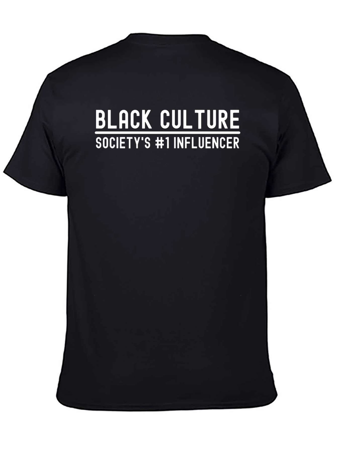 Black Culture Influencer Graphic Tee - Unisex