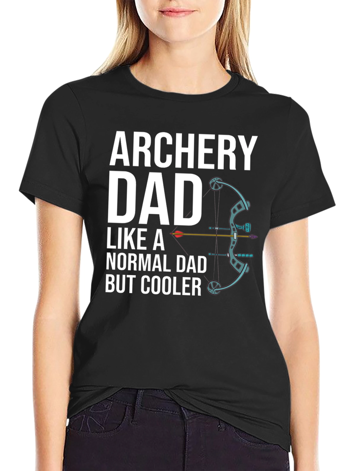 Archery Dad T-Shirt - Cooler Than a Normal Dad!