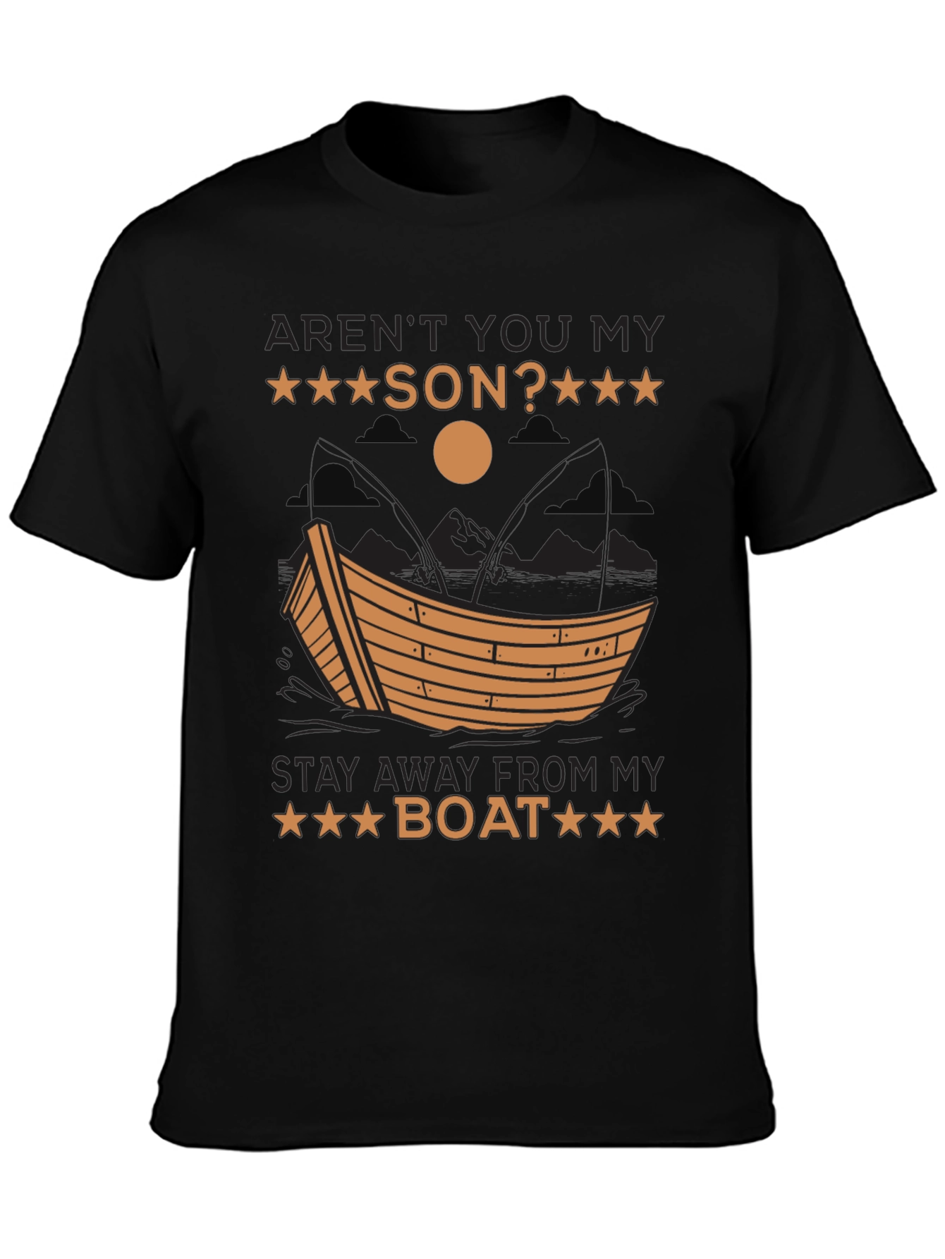Arent You My Son? Boat Graphic T-Shirt