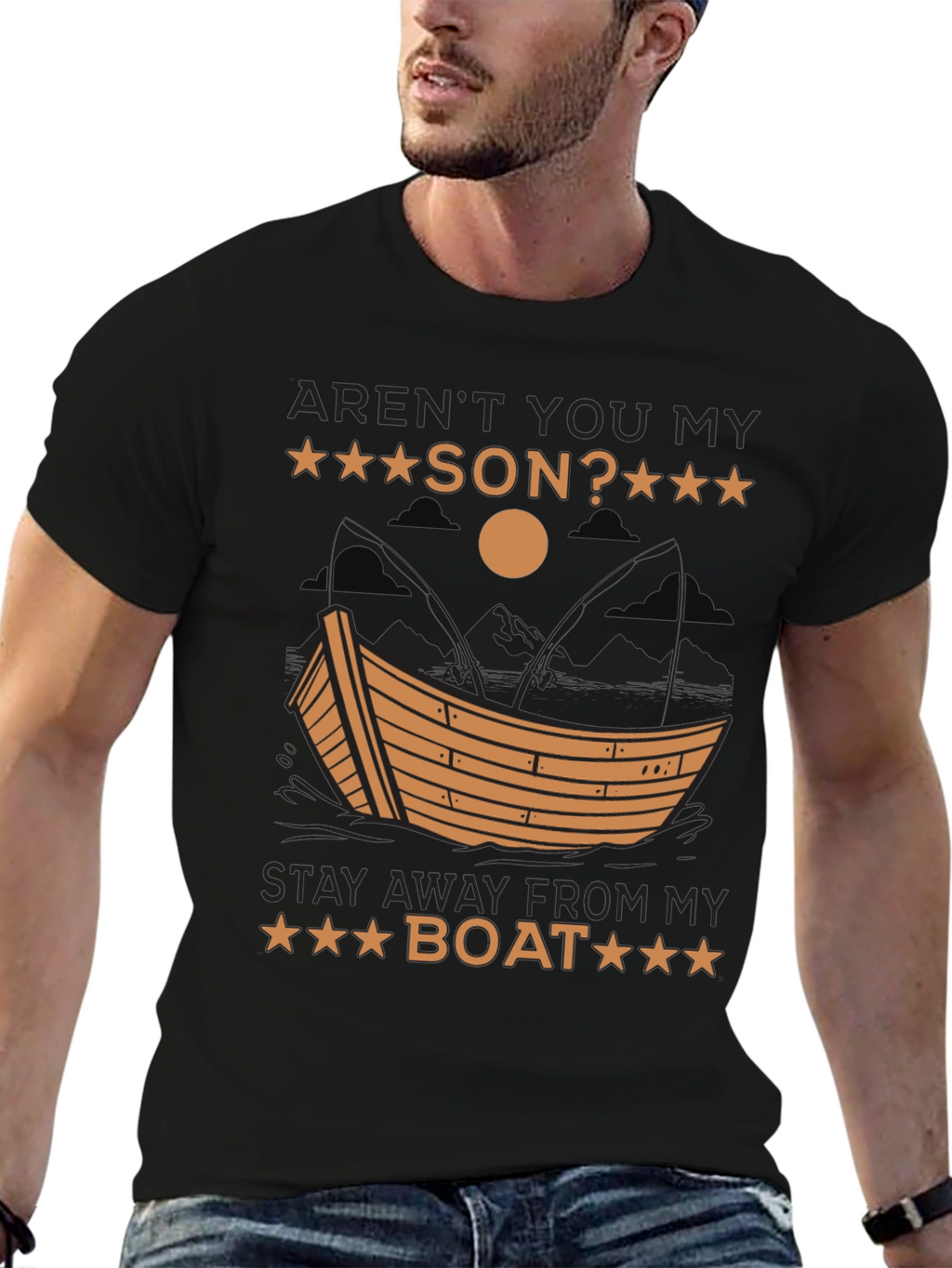 Arent You My Son? Boat Graphic T-Shirt