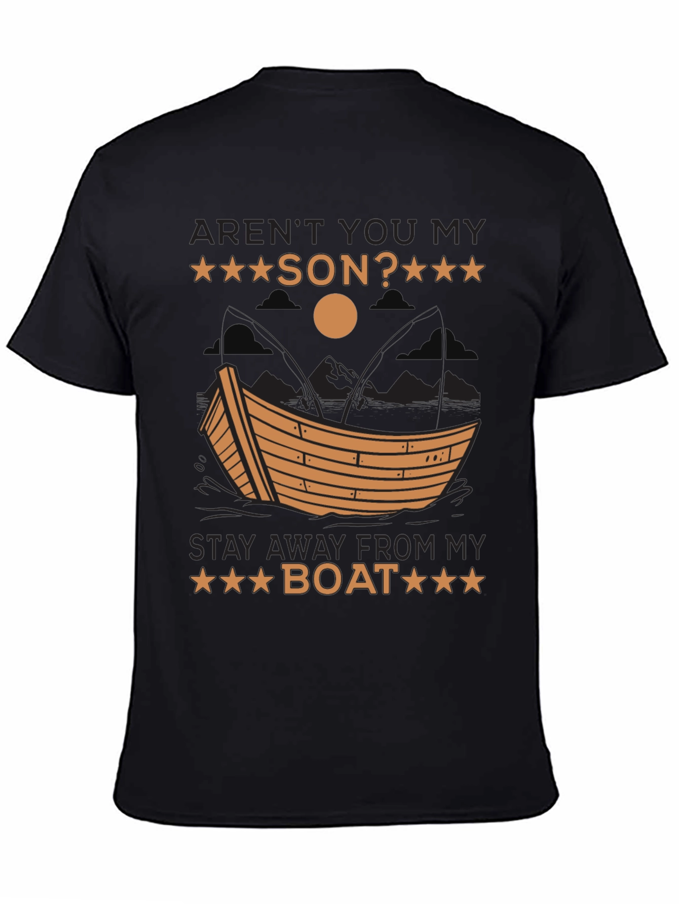 Arent You My Son? Boat Graphic T-Shirt