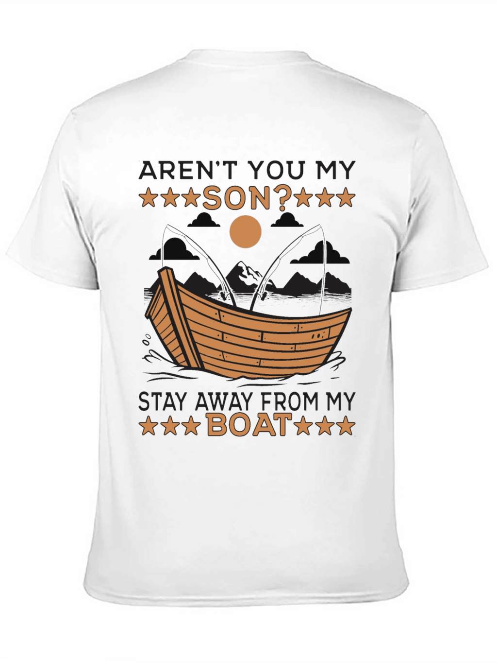 Arent You My Son? Boat Graphic T-Shirt