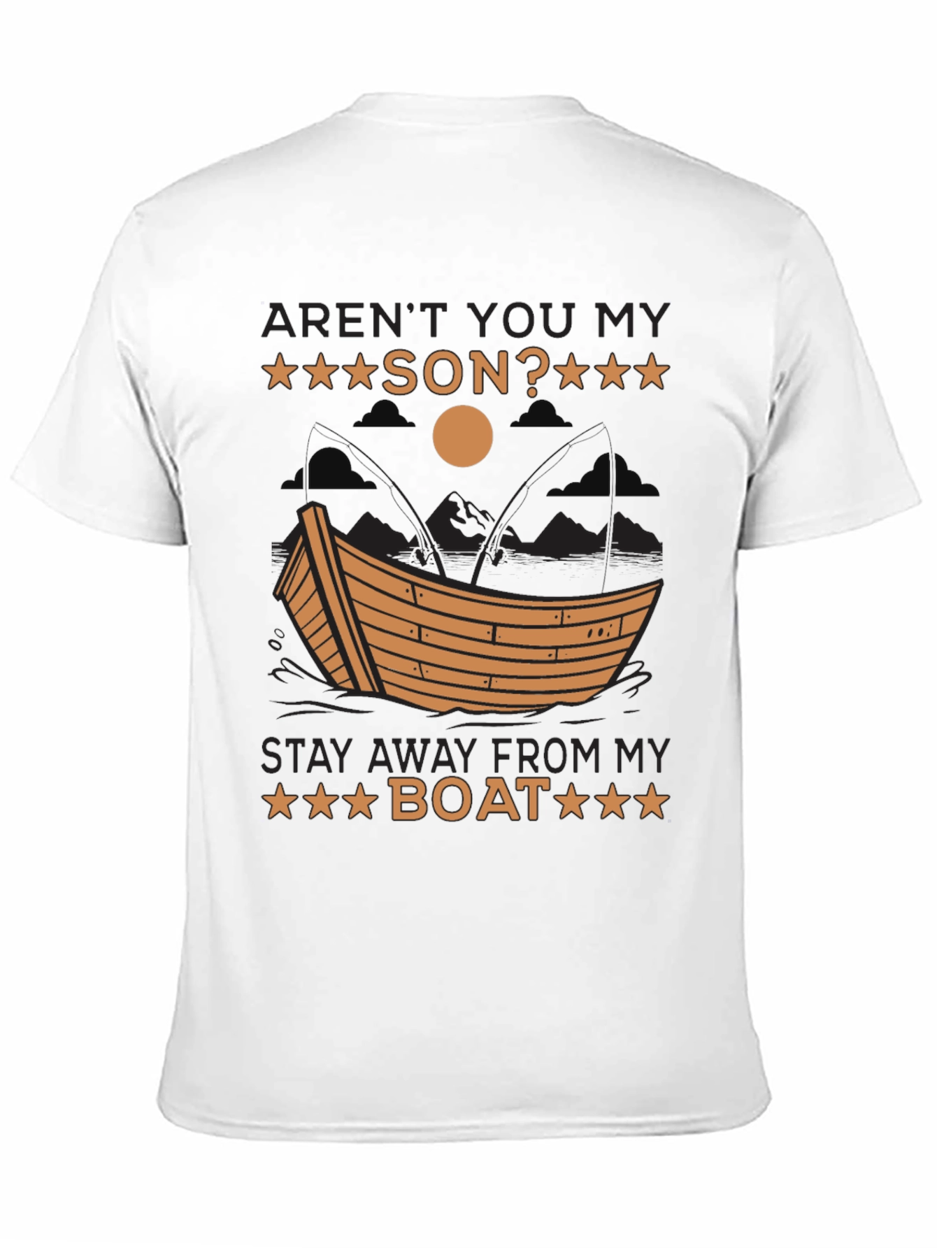 Arent You My Son? Boat Graphic T-Shirt