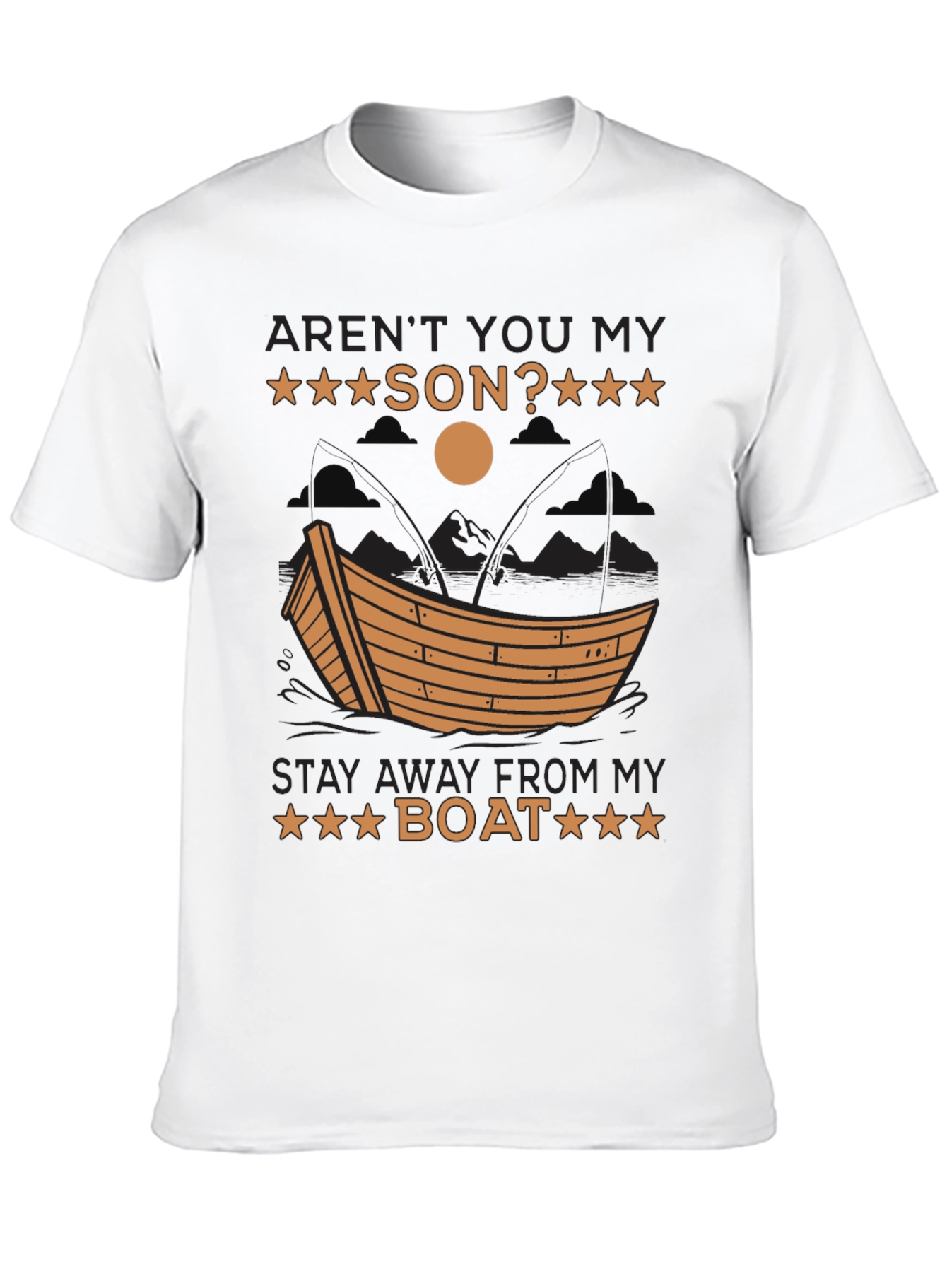 Arent You My Son? Boat Graphic T-Shirt