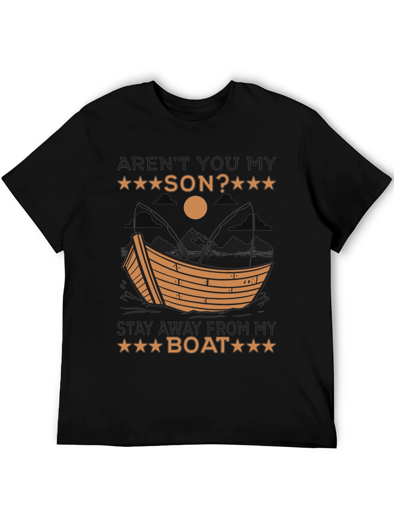 Arent You My Son? Boat Graphic T-Shirt