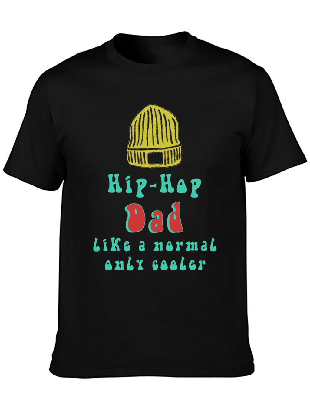 Hip-Hop Dad Graphic Tee - Cool Fathers Day Gift