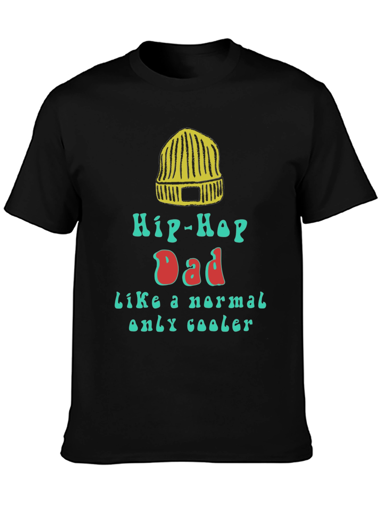 Hip-Hop Dad Graphic Tee - Cool Fathers Day Gift