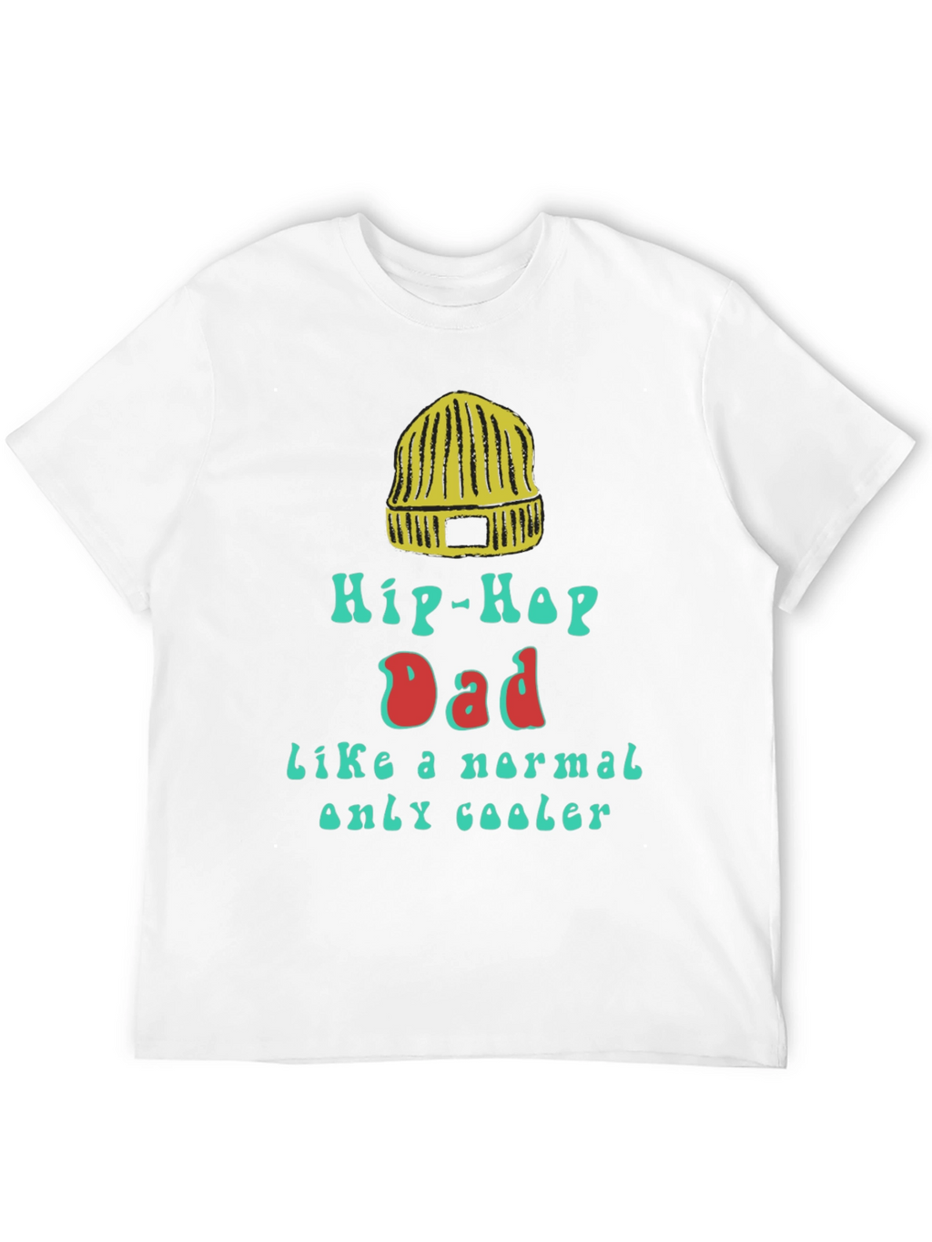 Hip-Hop Dad Graphic Tee - Cool Fathers Day Gift