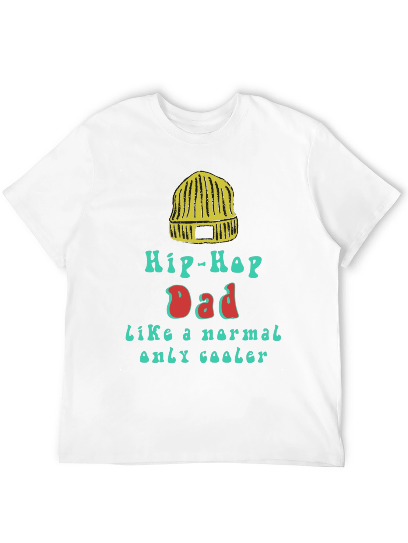 Hip-Hop Dad Graphic Tee - Cool Fathers Day Gift