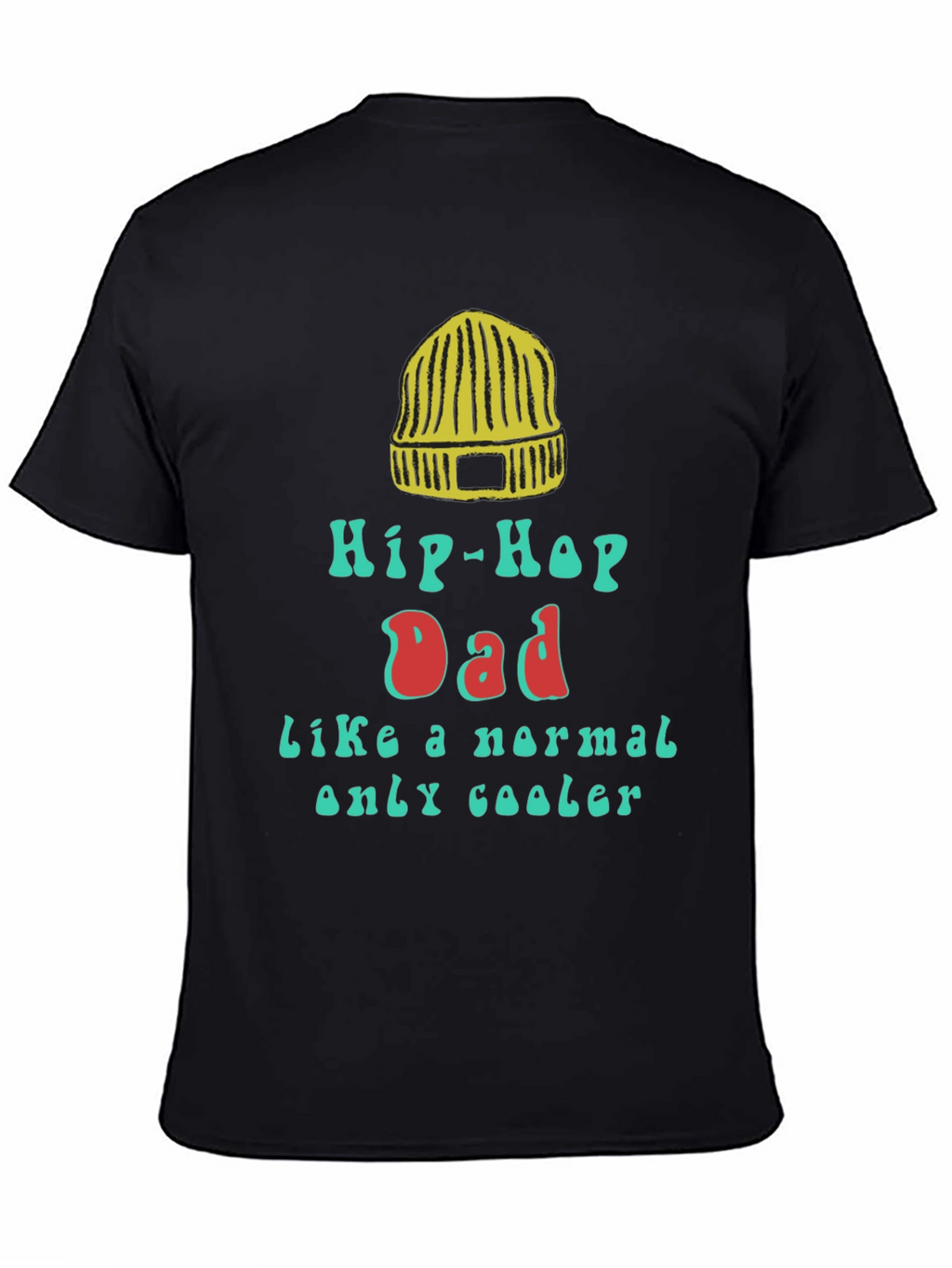 Hip-Hop Dad Graphic Tee - Cool Fathers Day Gift