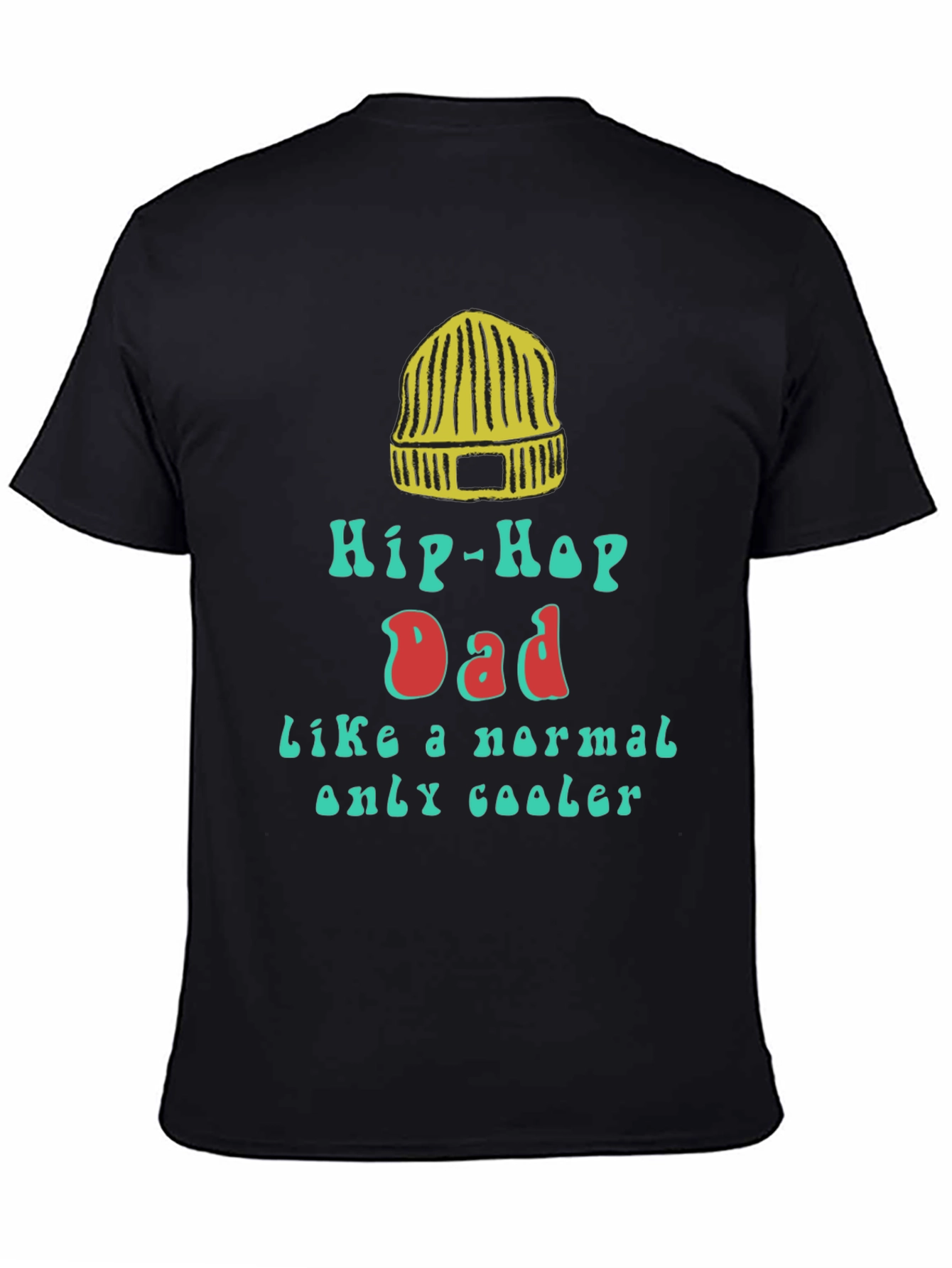 Hip-Hop Dad Graphic Tee - Cool Fathers Day Gift