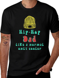 Hip-Hop Dad Graphic Tee - Cool Fathers Day Gift