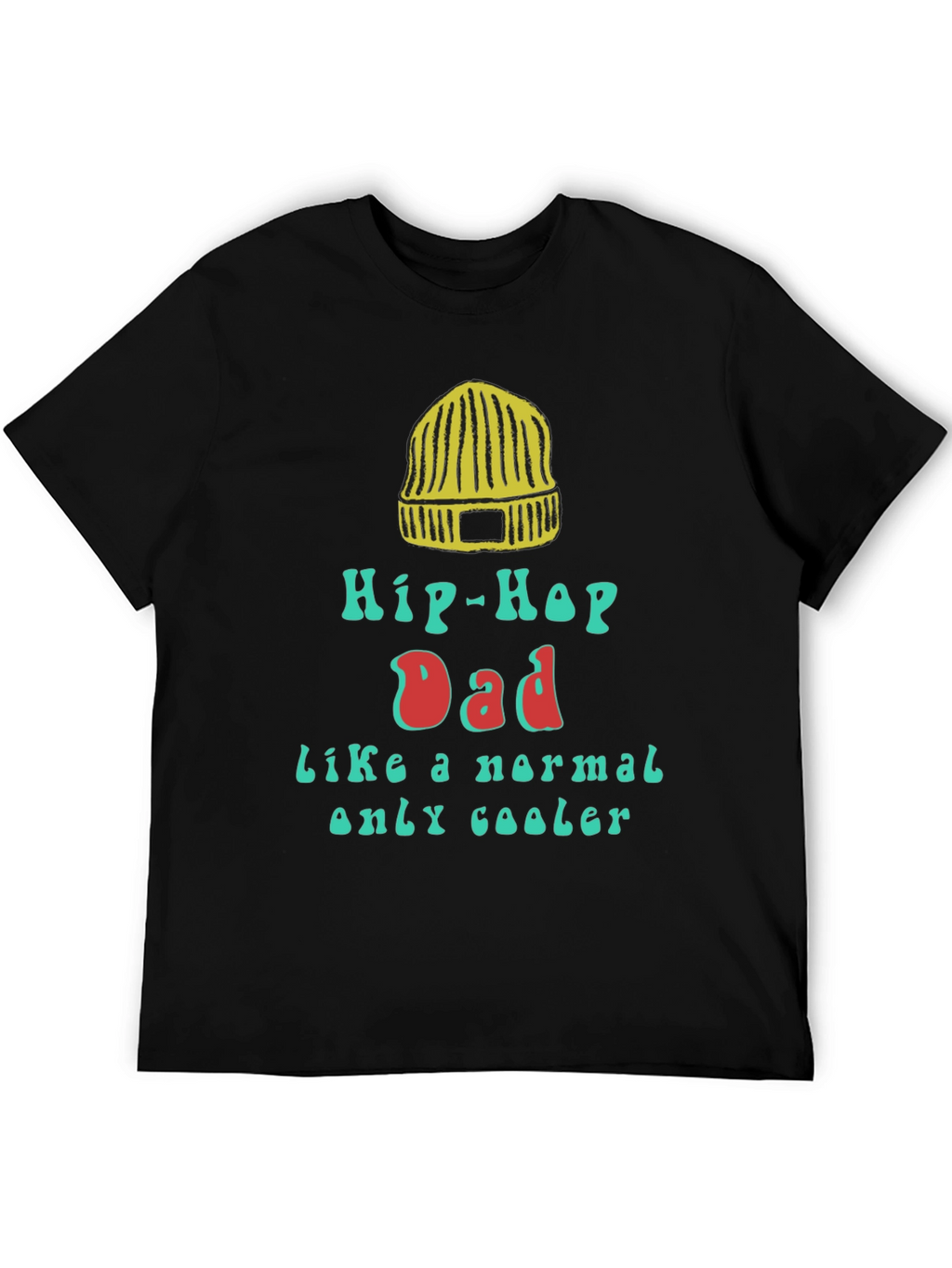 Hip-Hop Dad Graphic Tee - Cool Fathers Day Gift