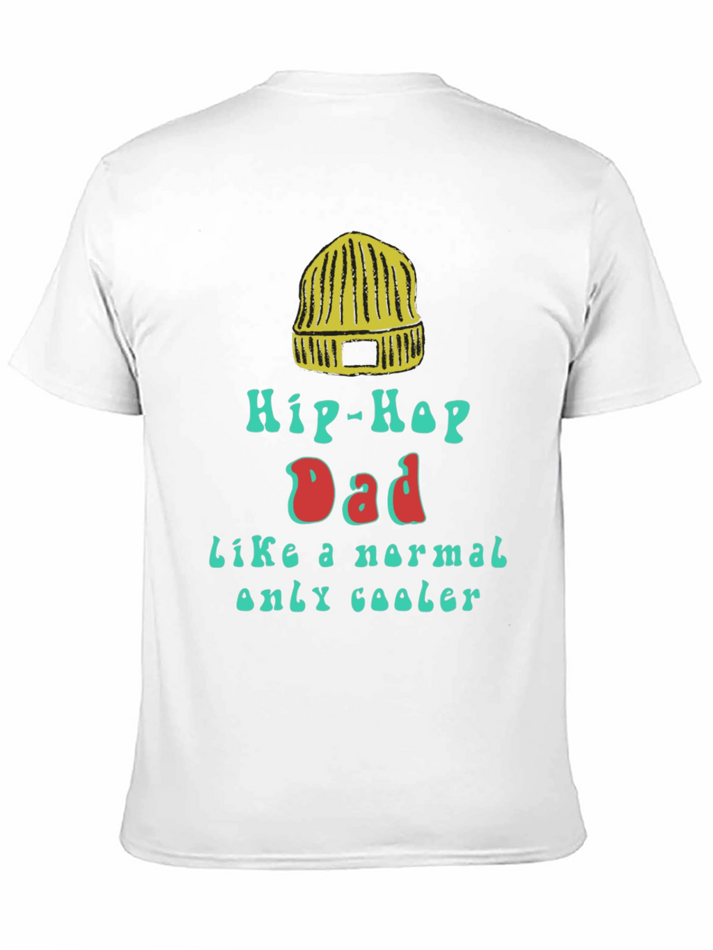 Hip-Hop Dad Graphic Tee - Cool Fathers Day Gift