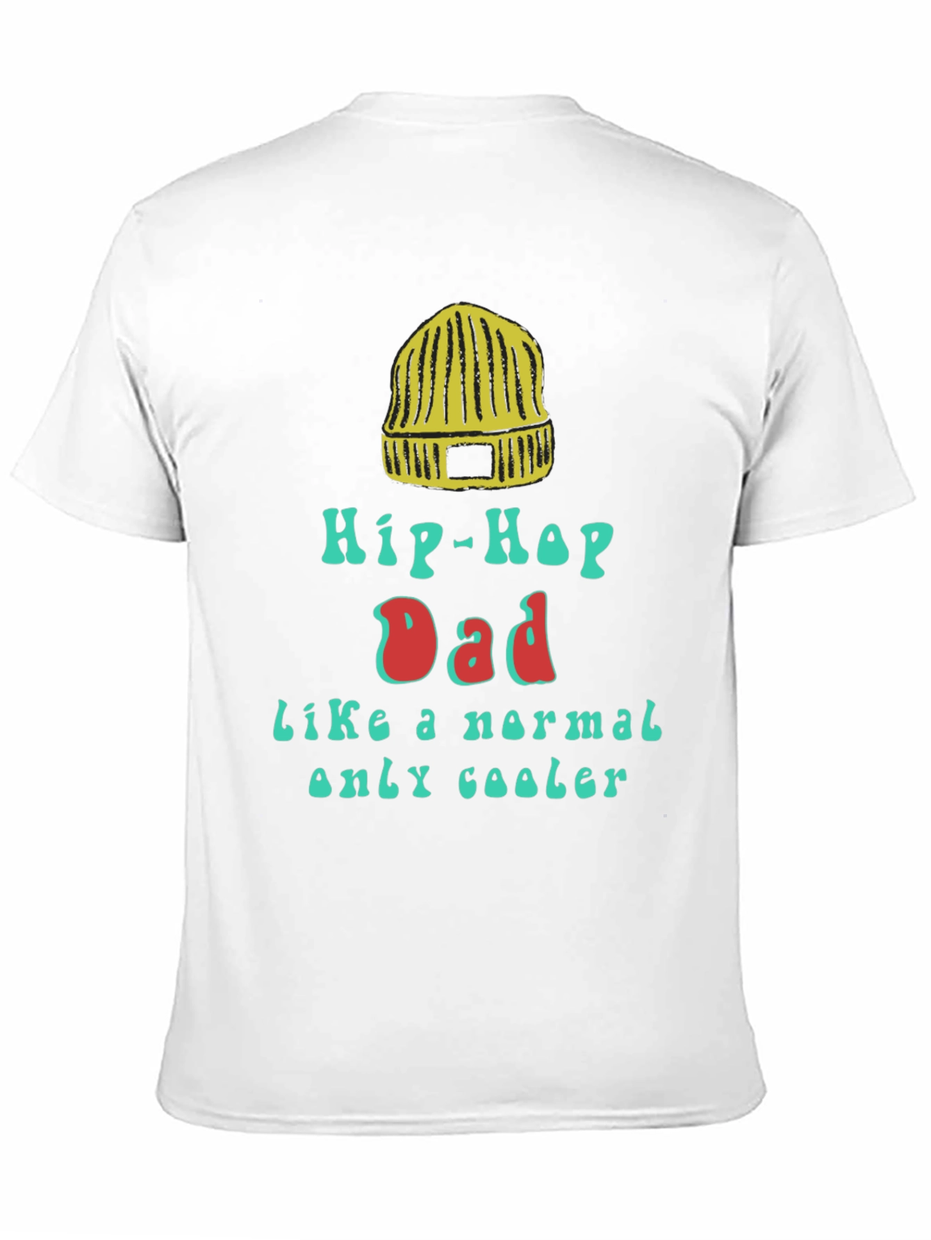 Hip-Hop Dad Graphic Tee - Cool Fathers Day Gift