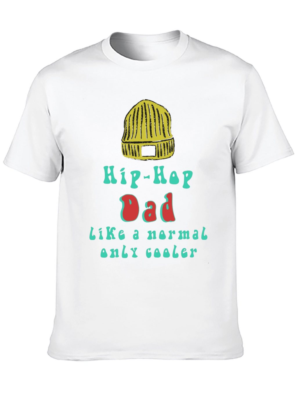 Hip-Hop Dad Graphic Tee - Cool Fathers Day Gift