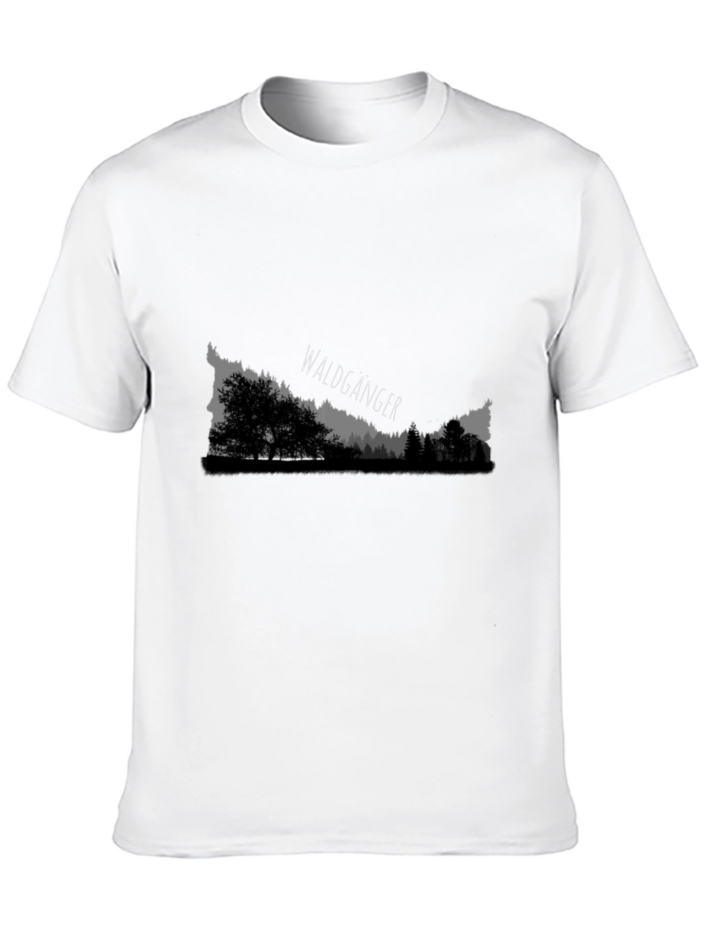 Waldgänger Graphic Tee - Nature Inspired Design