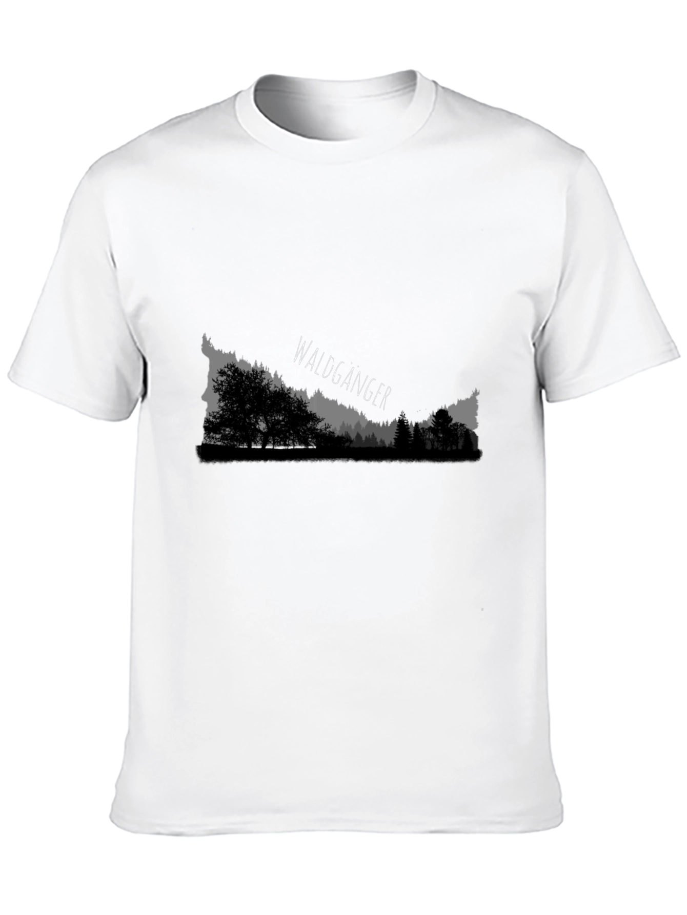 Waldgänger Graphic Tee - Nature Inspired Design