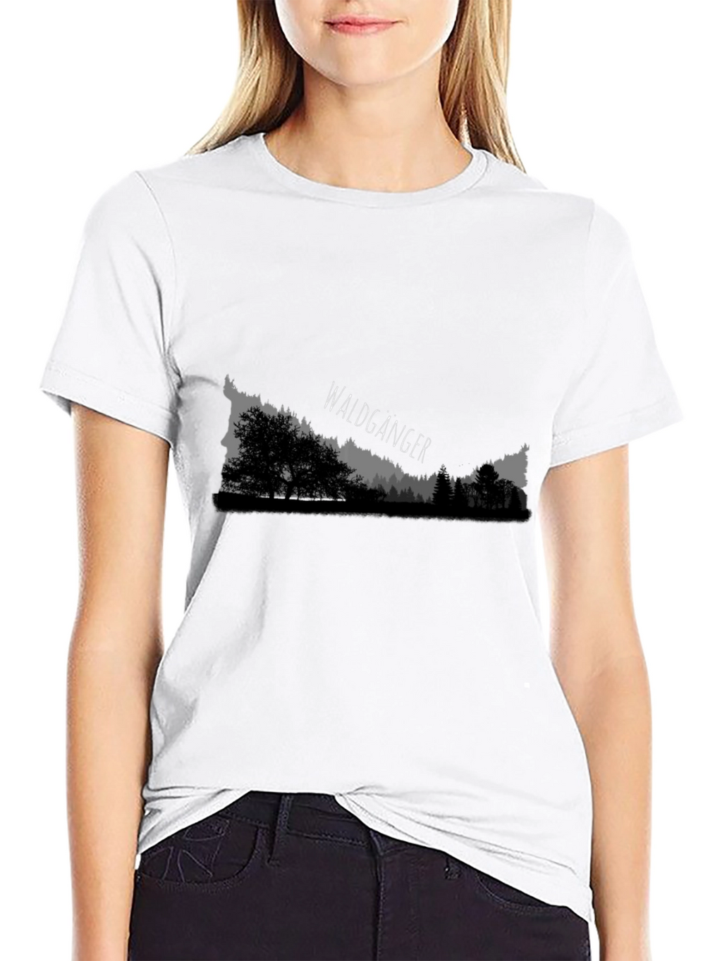 Waldgänger Graphic Tee - Nature Inspired Design