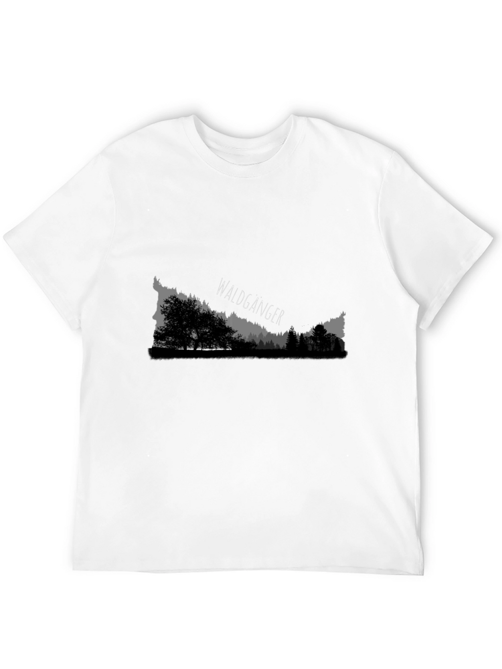 Waldgänger Graphic Tee - Nature Inspired Design