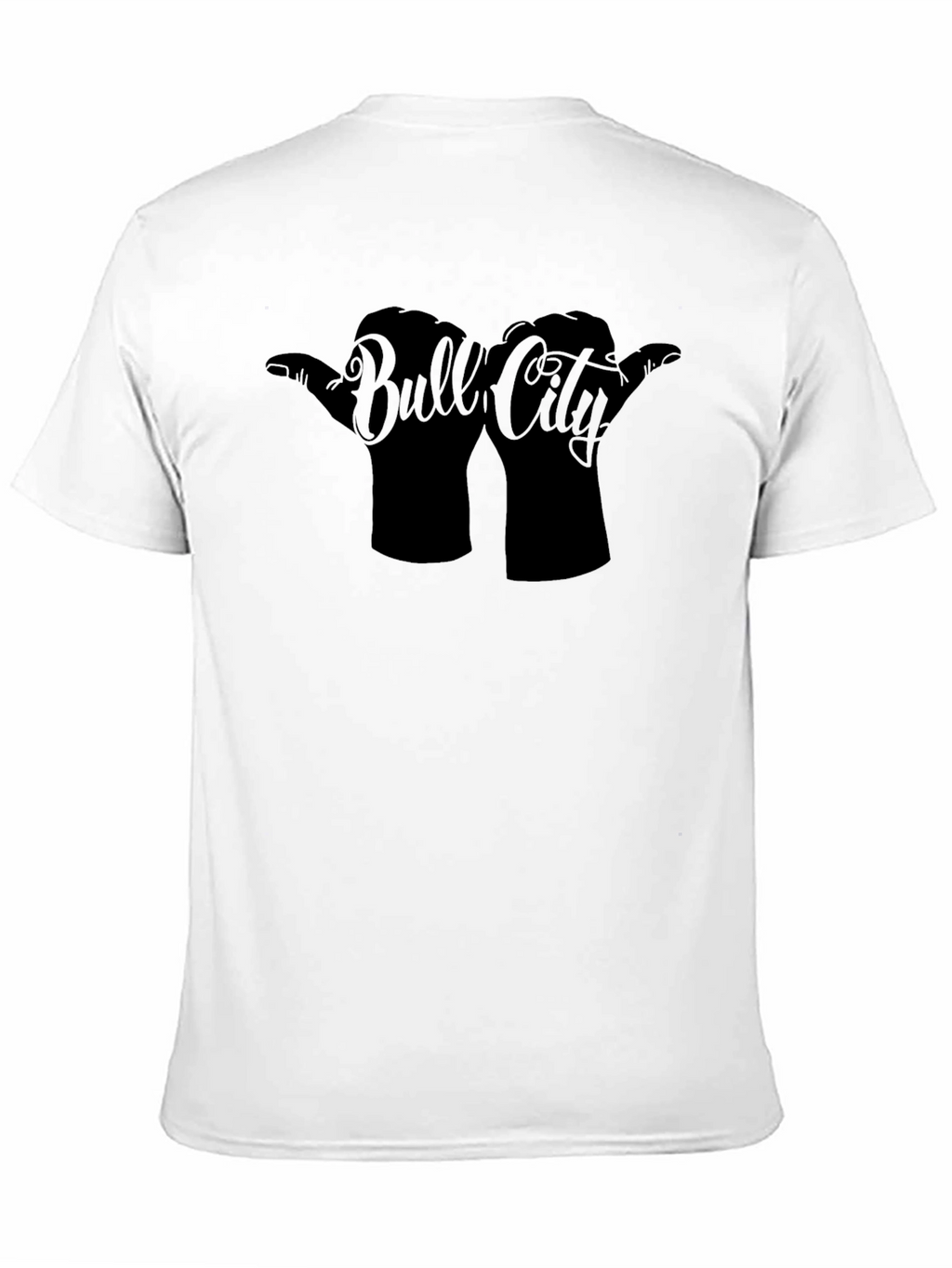 Bull City Graphic Tee - Black Cotton Shirt