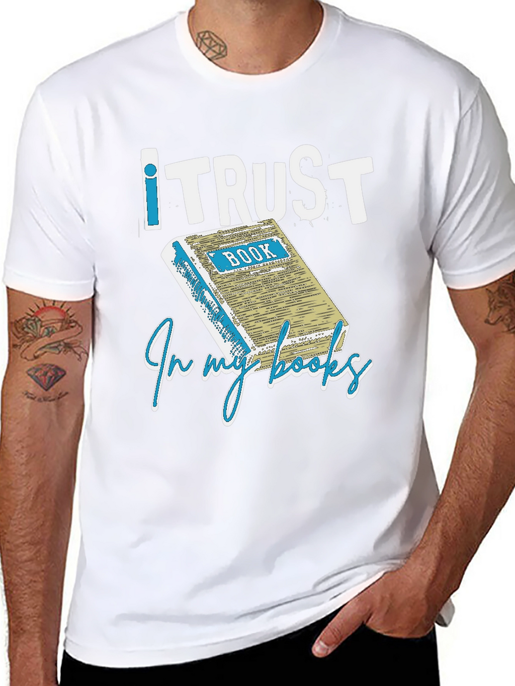 I Trust in my Books T-Shirt