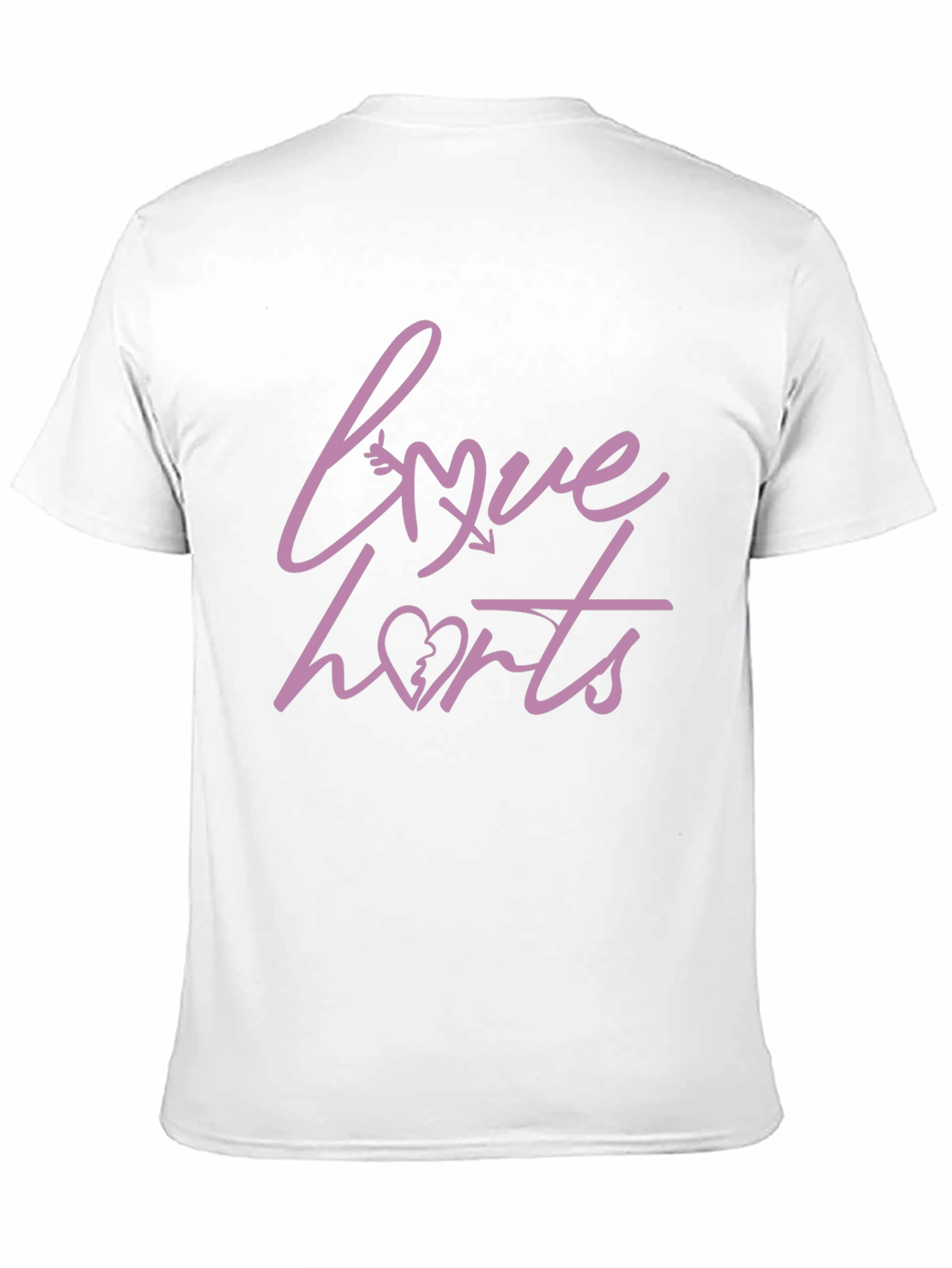 Love Hurts Graphic Tee - Stylish Black T-Shirt