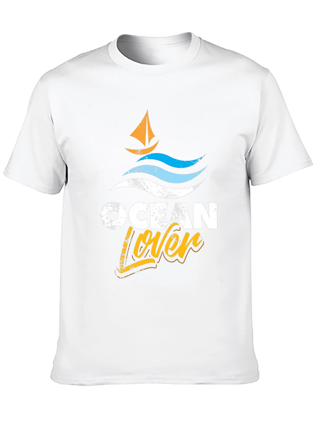 Ocean Lover Graphic Tee - Black