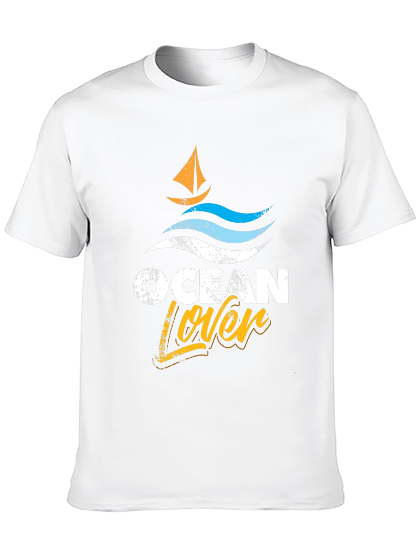 Ocean Lover Graphic Tee - Black
