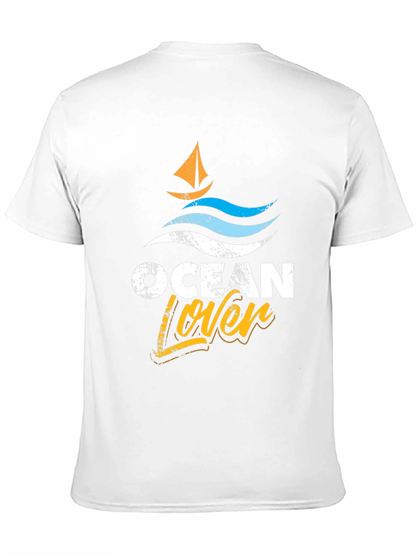 Ocean Lover Graphic Tee - Black
