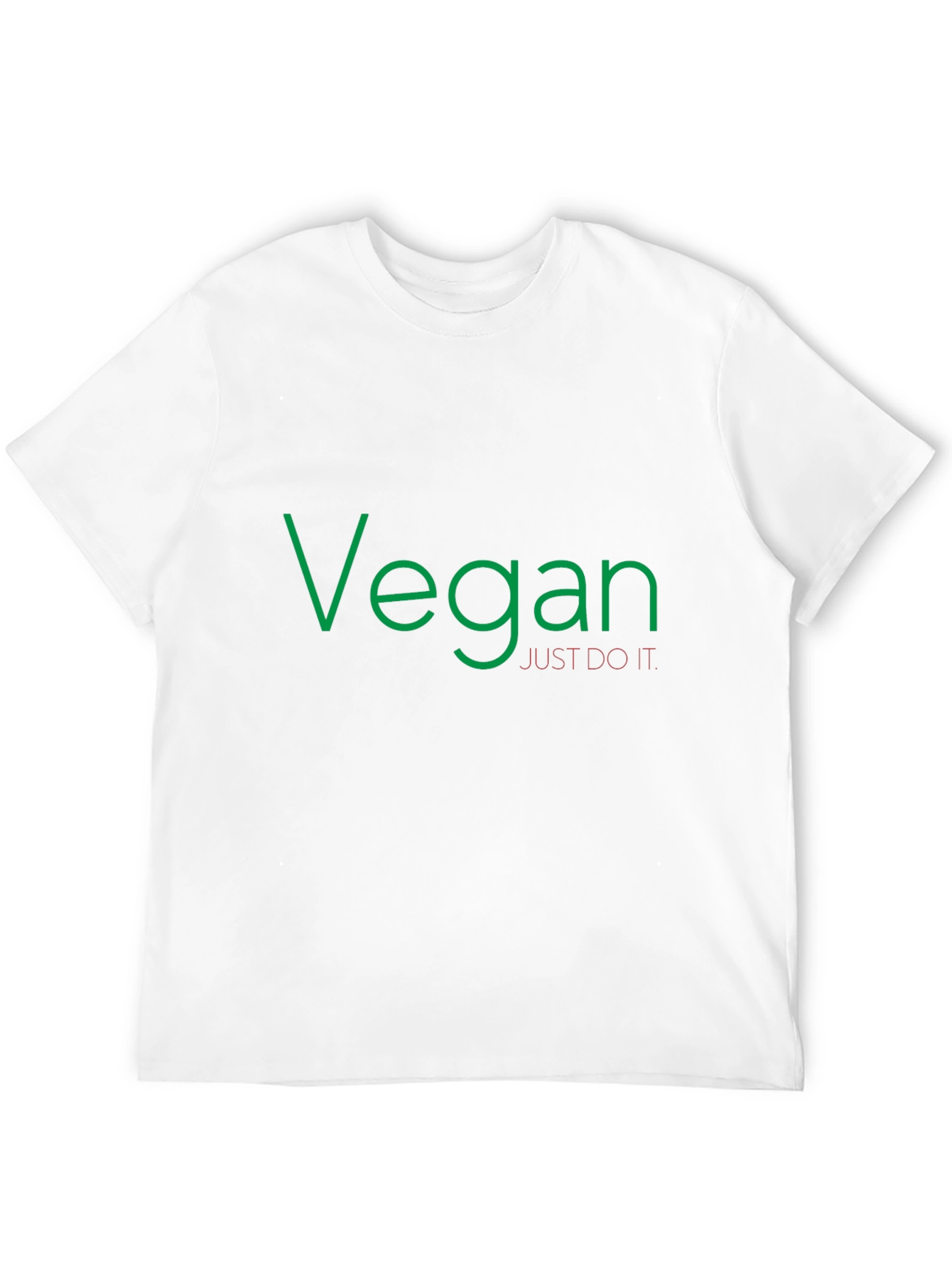 Vegan Just Do It Black T-Shirt