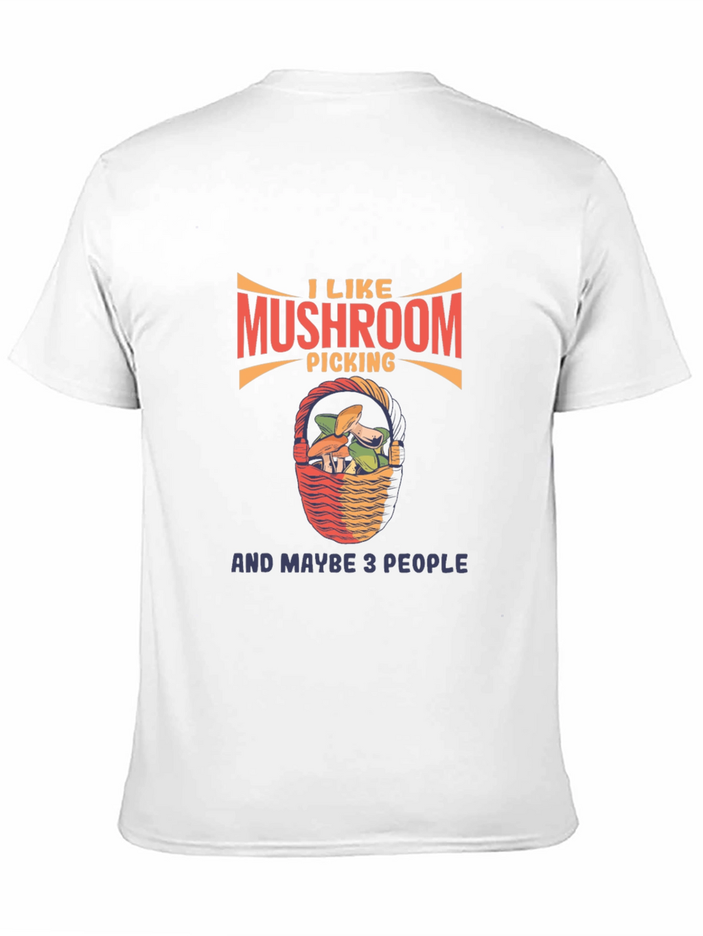 Mushroom Picking Graphic T-Shirt -  Funny Nature Lover Tee
