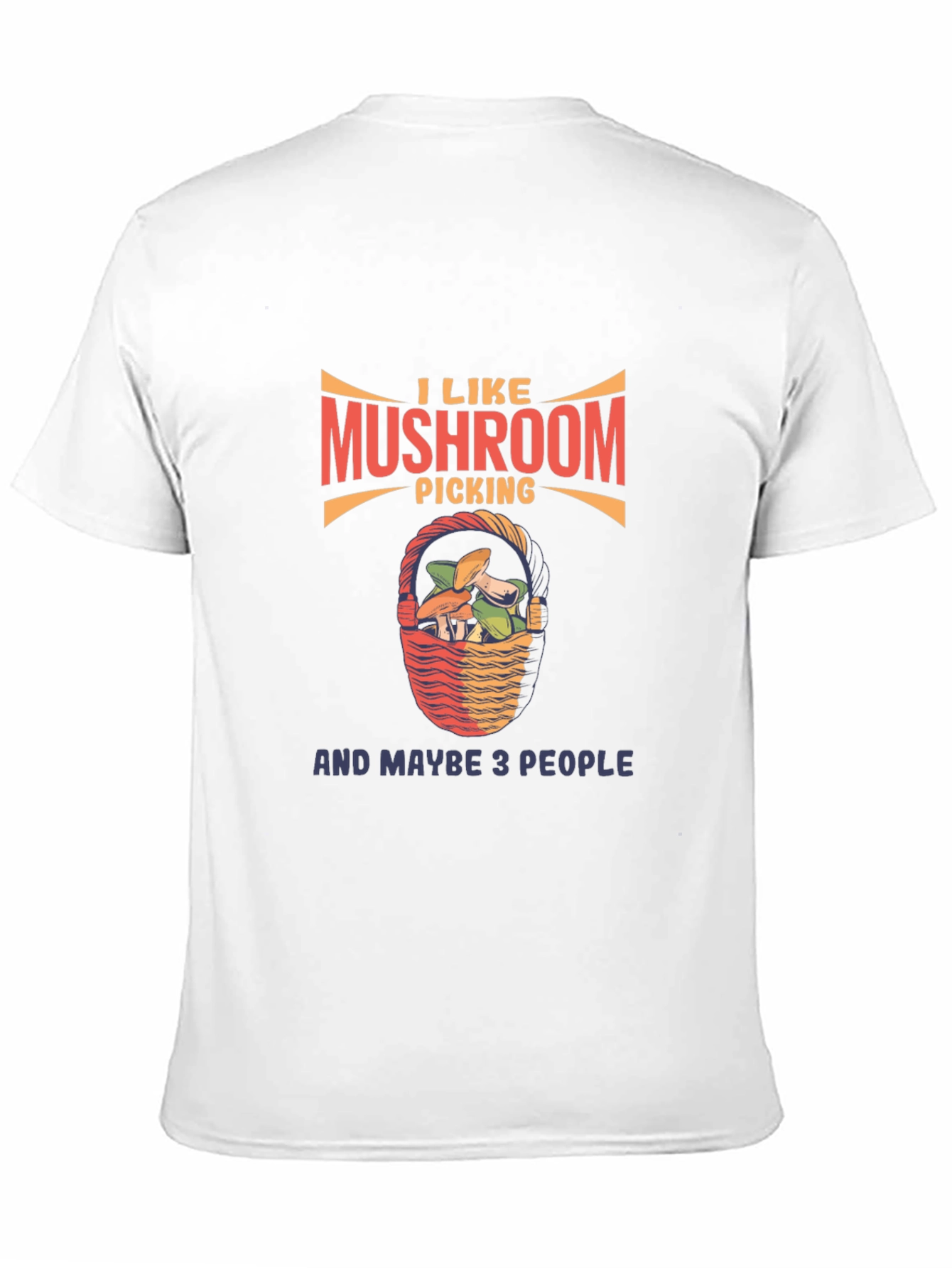 Mushroom Picking Graphic T-Shirt -  Funny Nature Lover Tee