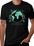 Eco-Friendly World Environment Day Graphic Tee