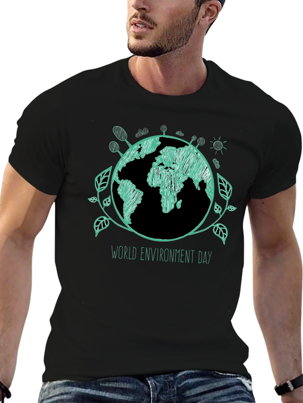 Eco-Friendly World Environment Day Graphic Tee
