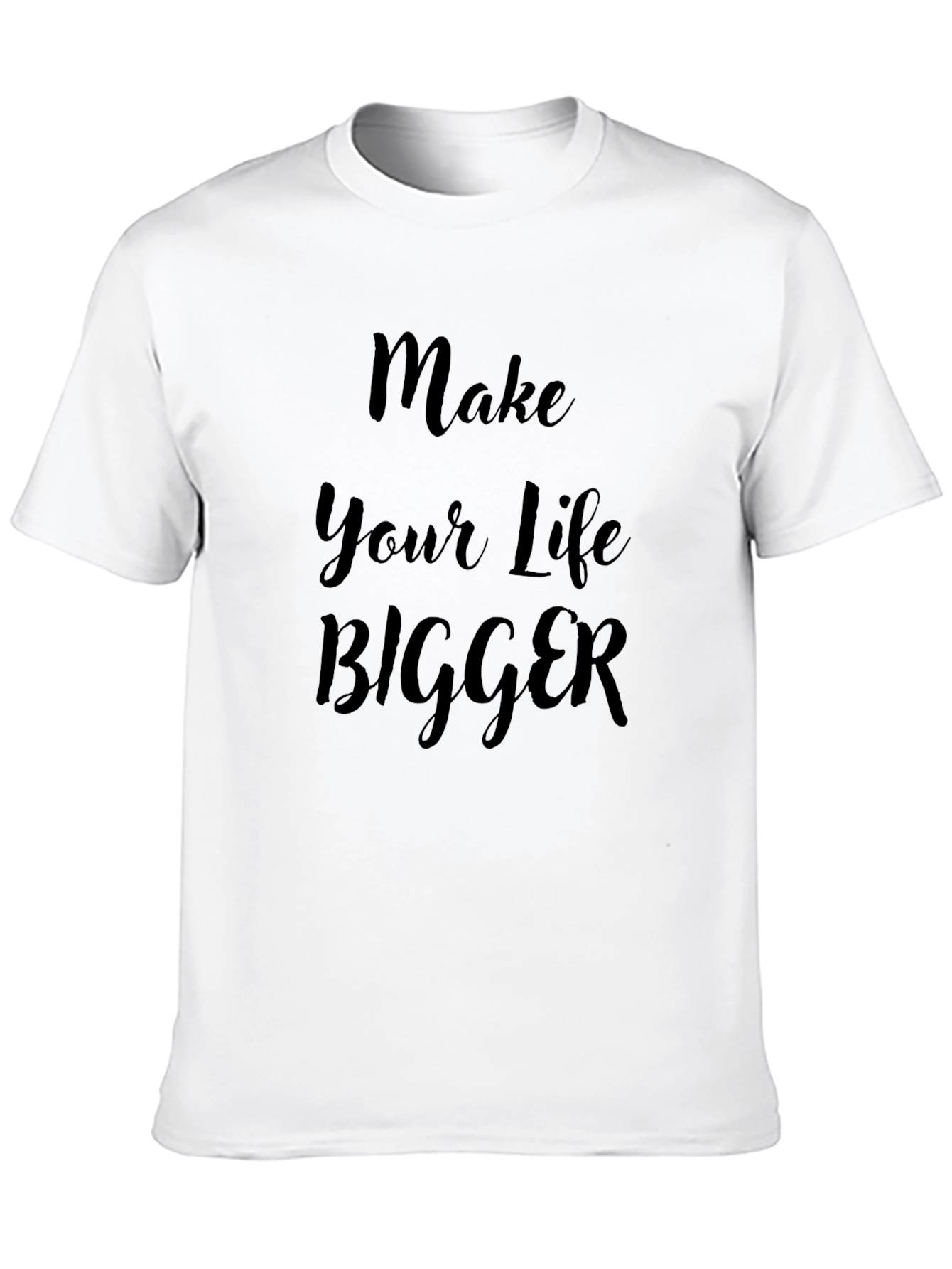 Inspirational Graphic Print T-Shirt