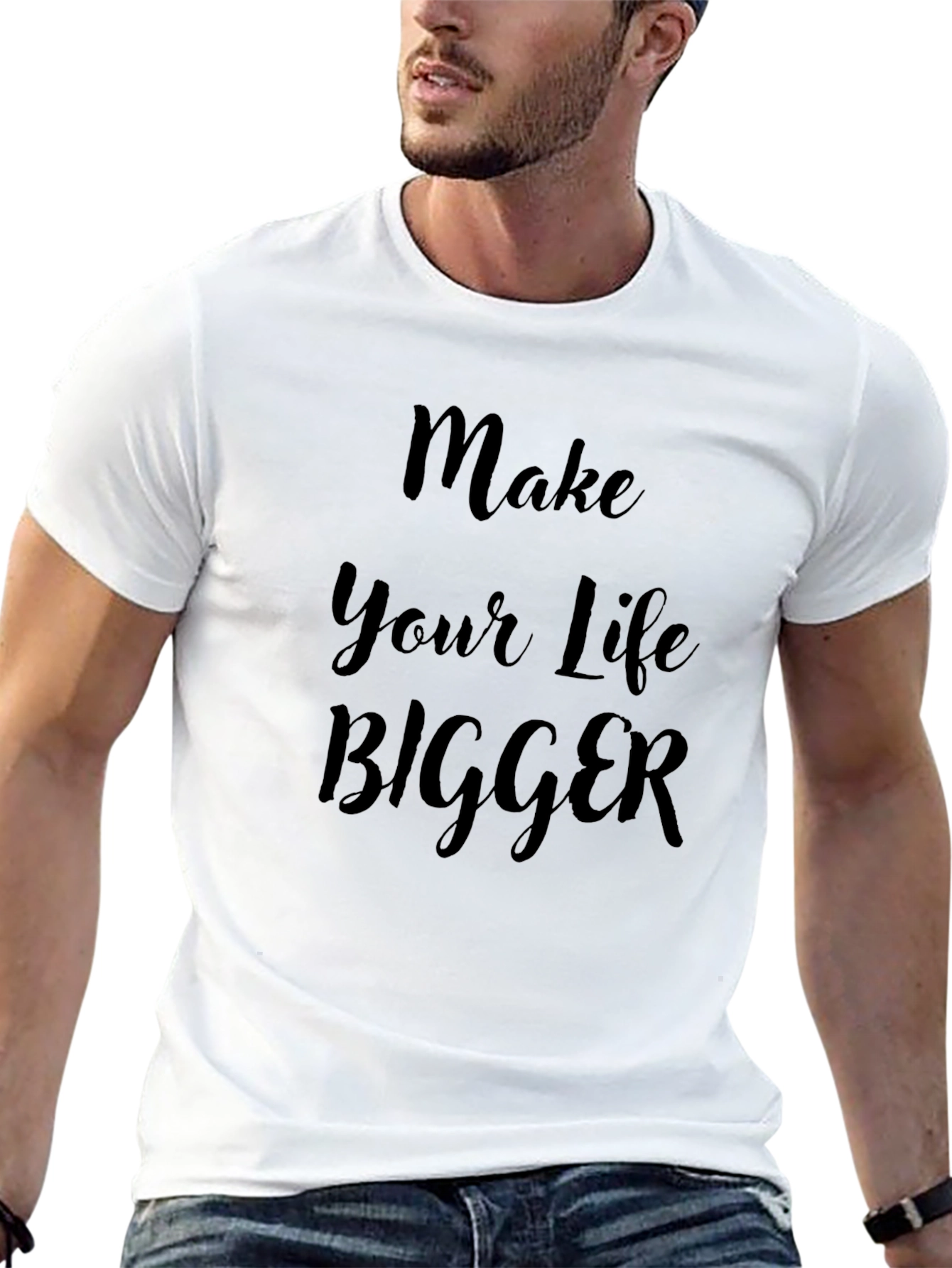 Inspirational Graphic Print T-Shirt