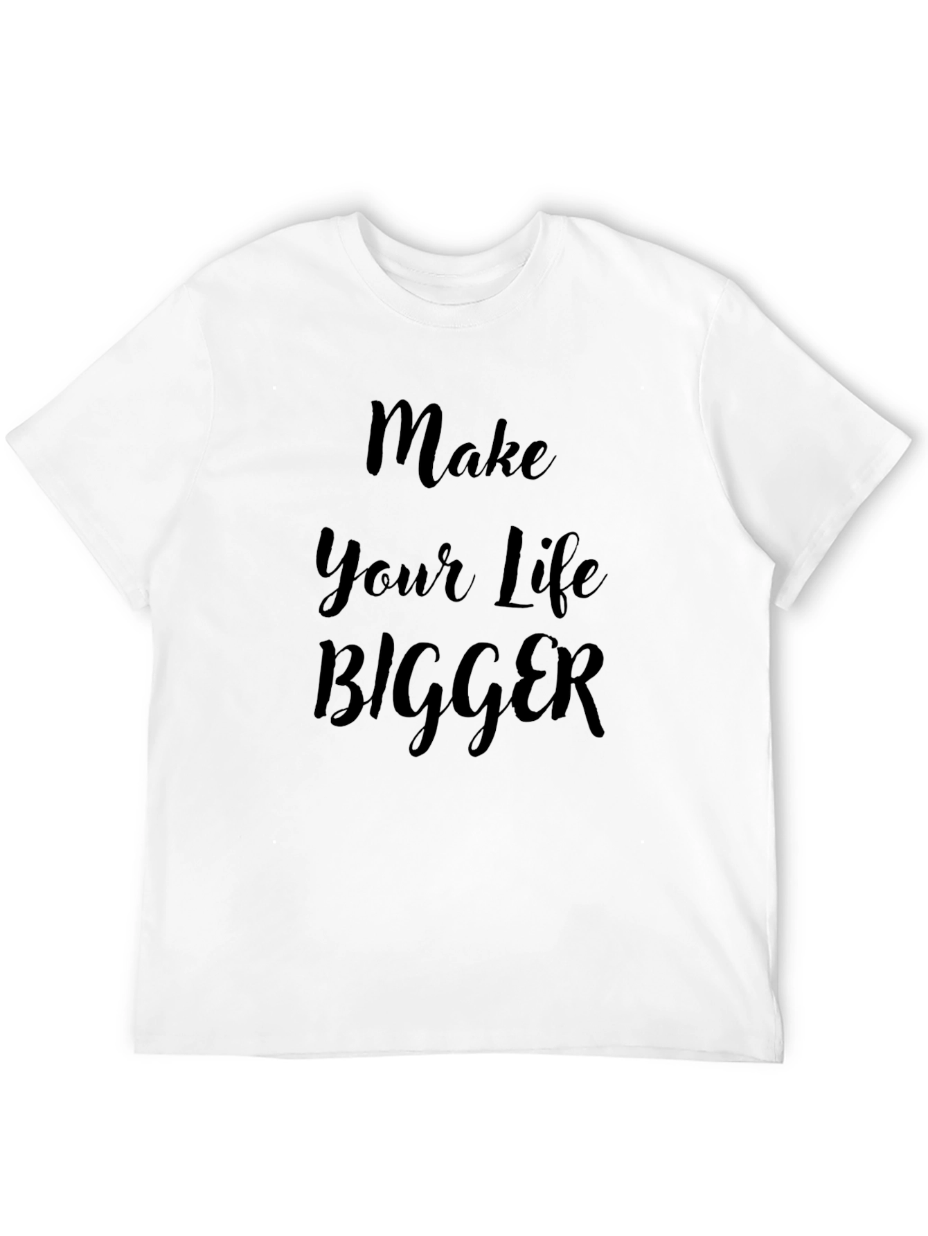 Inspirational Graphic Print T-Shirt