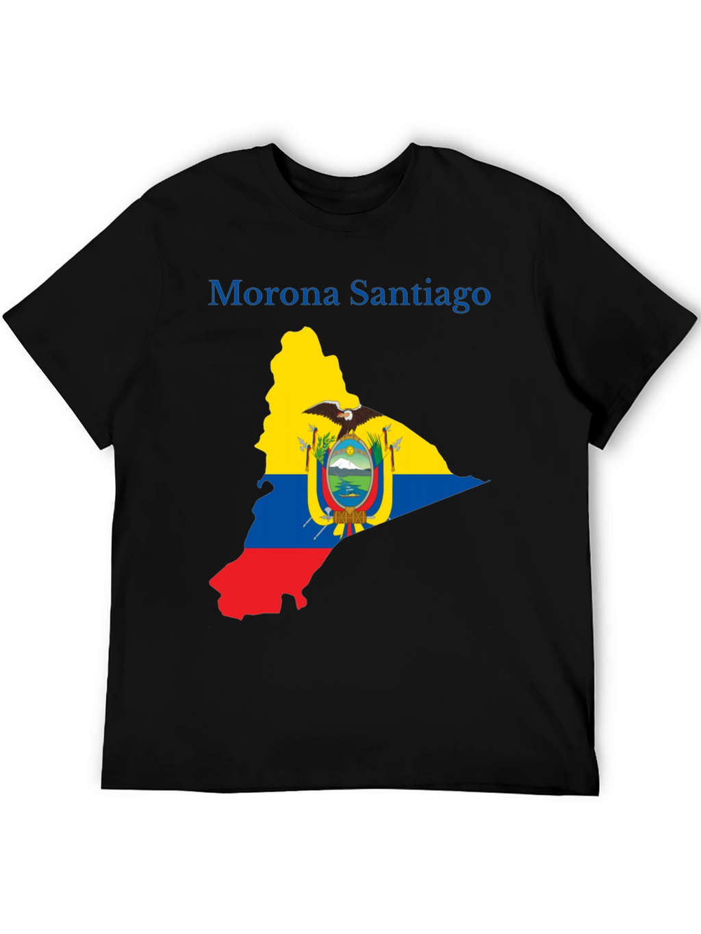 Morona Santiago Ecuador T-Shirt Black