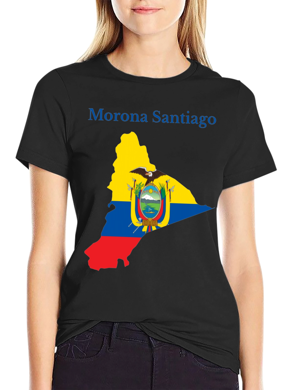 Morona Santiago Ecuador T-Shirt Black