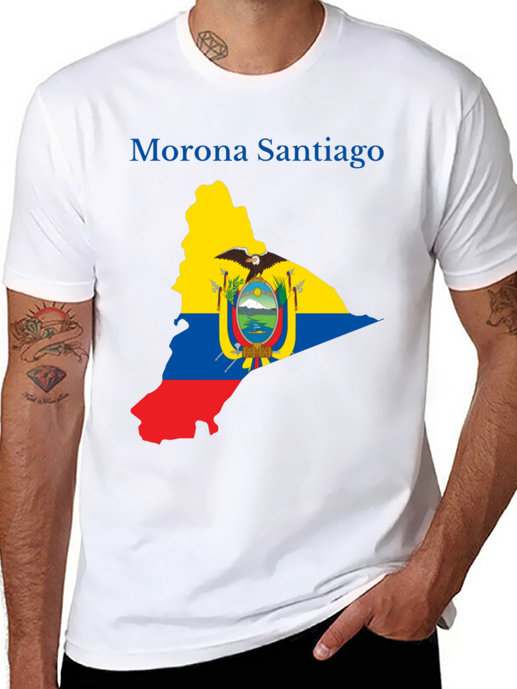 Morona Santiago Ecuador T-Shirt Black