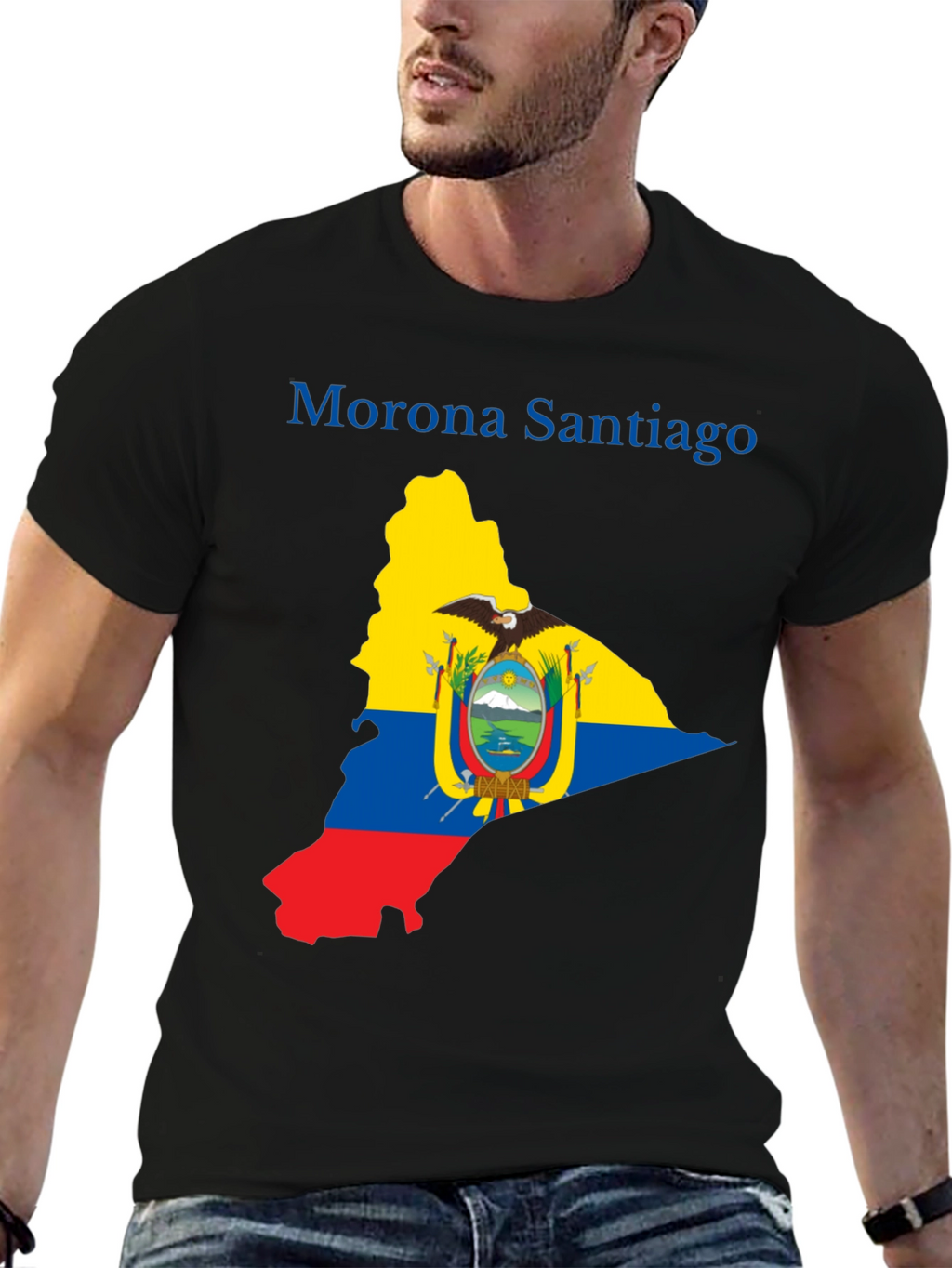 Morona Santiago Ecuador T-Shirt Black