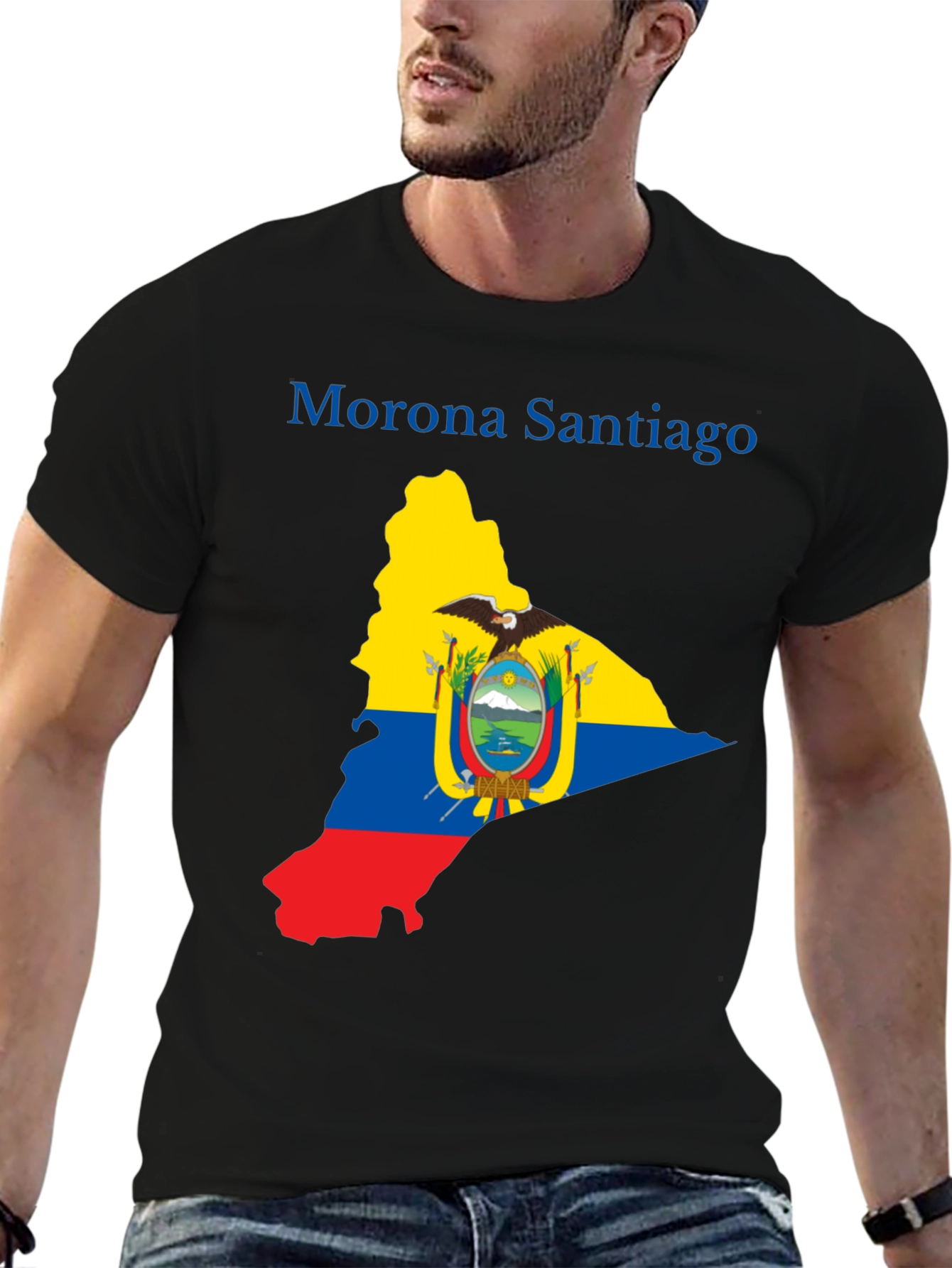 Morona Santiago Ecuador T-Shirt Black