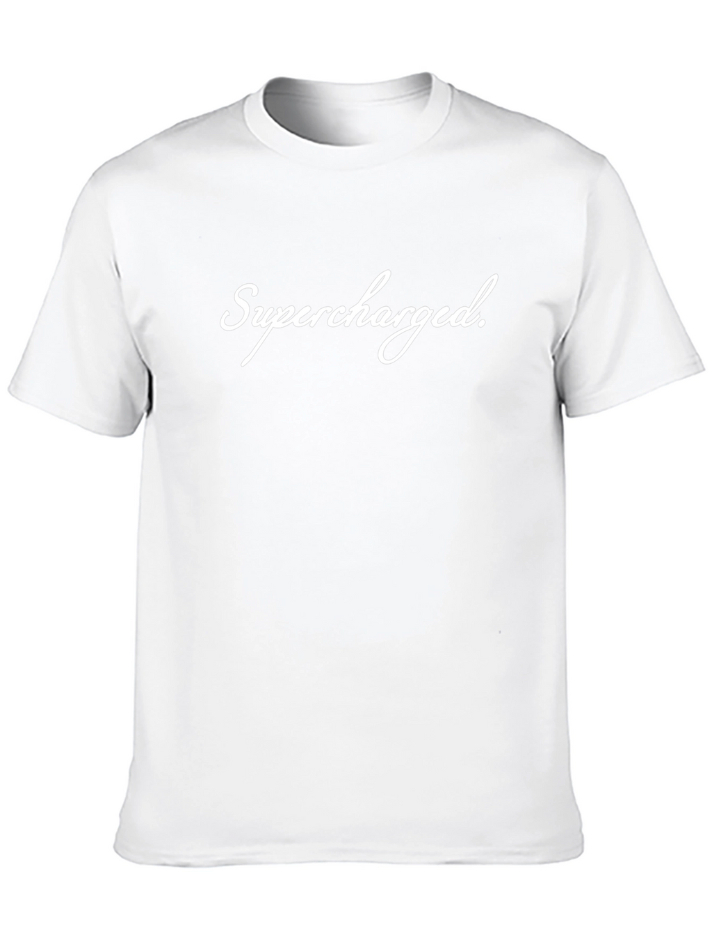 Supercharged Black T-Shirt - Classic Fit